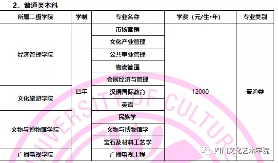 四川文化藝術(shù)學(xué)院2020年省外招生簡(jiǎn)章